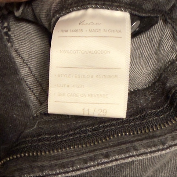 KanCan Estillo Vintage 90s Cargo Mom Jean Shorts Y2K Distressed Hem - Picture 12 of 12